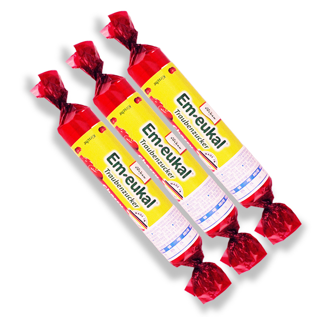 독일 엠오이칼 먹는 포도당 캔디 사탕 과일 체리맛 33g 3개